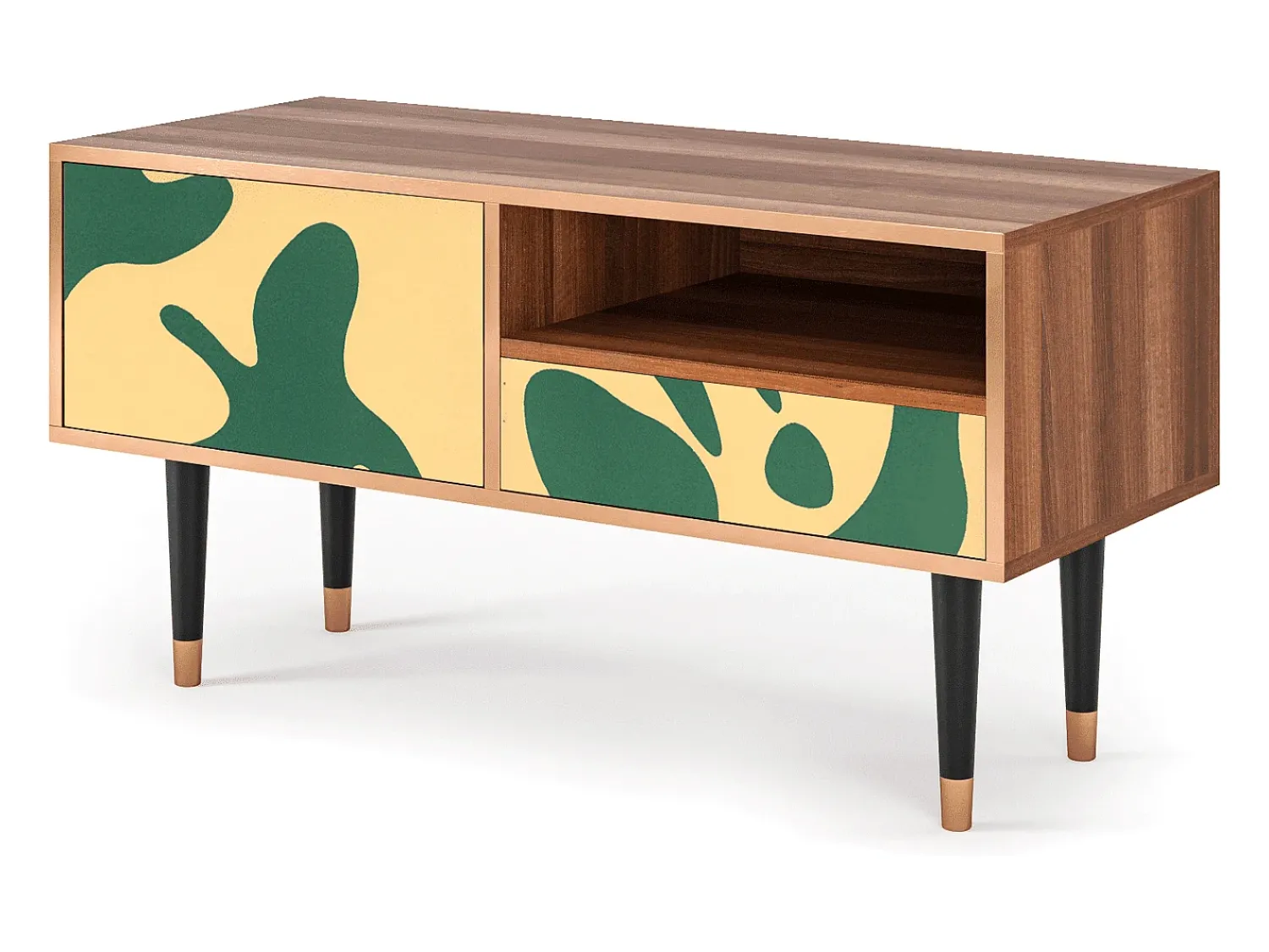 Clearance Mueble de TV - 115х59х48 cm - T3 - Constellations by Arp, Nogueira Castanho