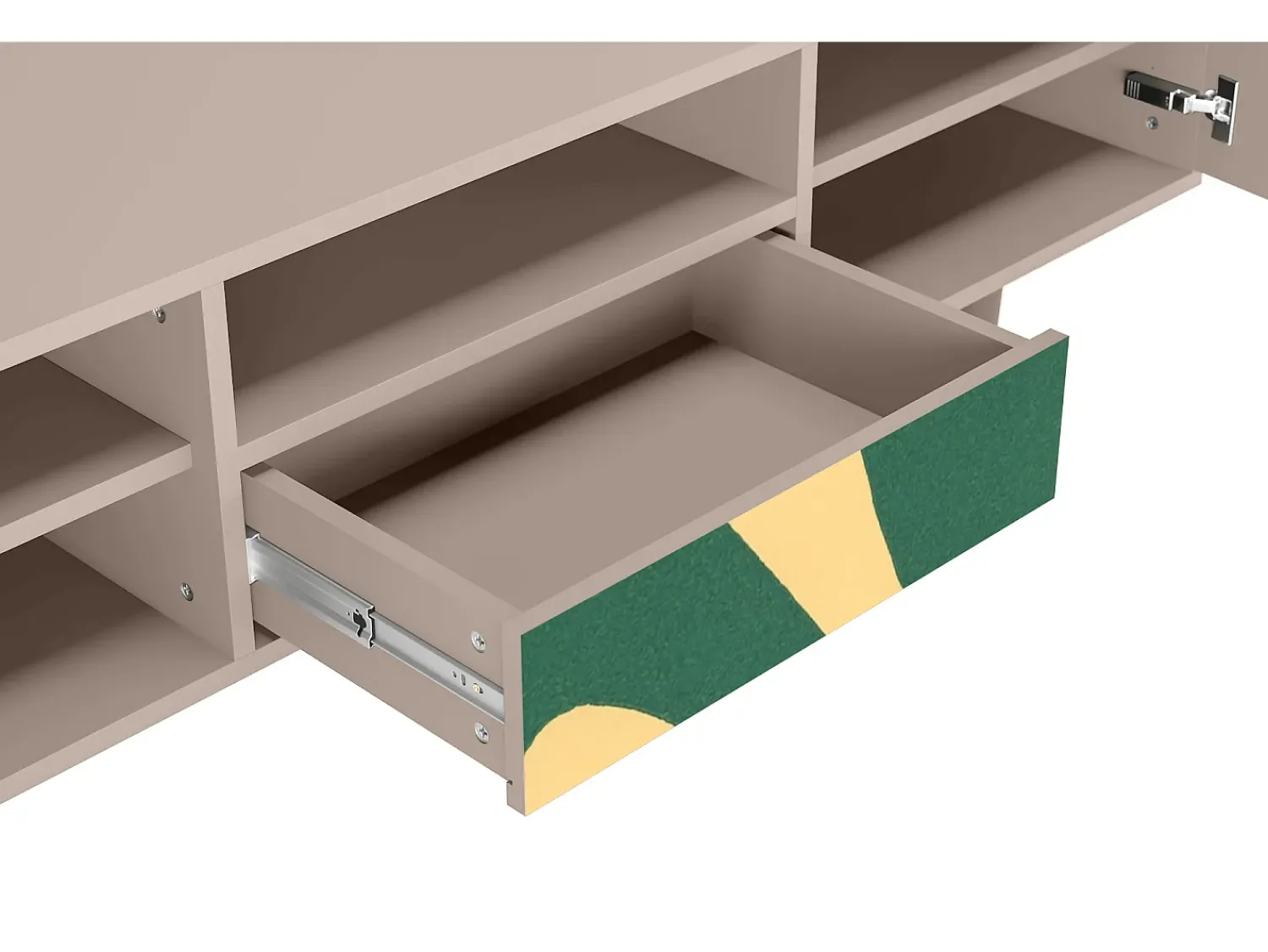 Móvel De Tv| Mueble de TV - 170х59х41 cm - T6 - Constellations by Arp, Latte Bege