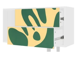 Móvel De Tv* Mueble de TV - 170х69х48 cm - T1 - Constellations by Arp, Branco Bege