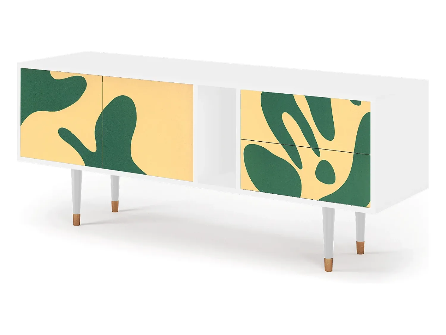 Móvel De Tv* Mueble de TV - 170х69х48 cm - T1 - Constellations by Arp, Branco Bege