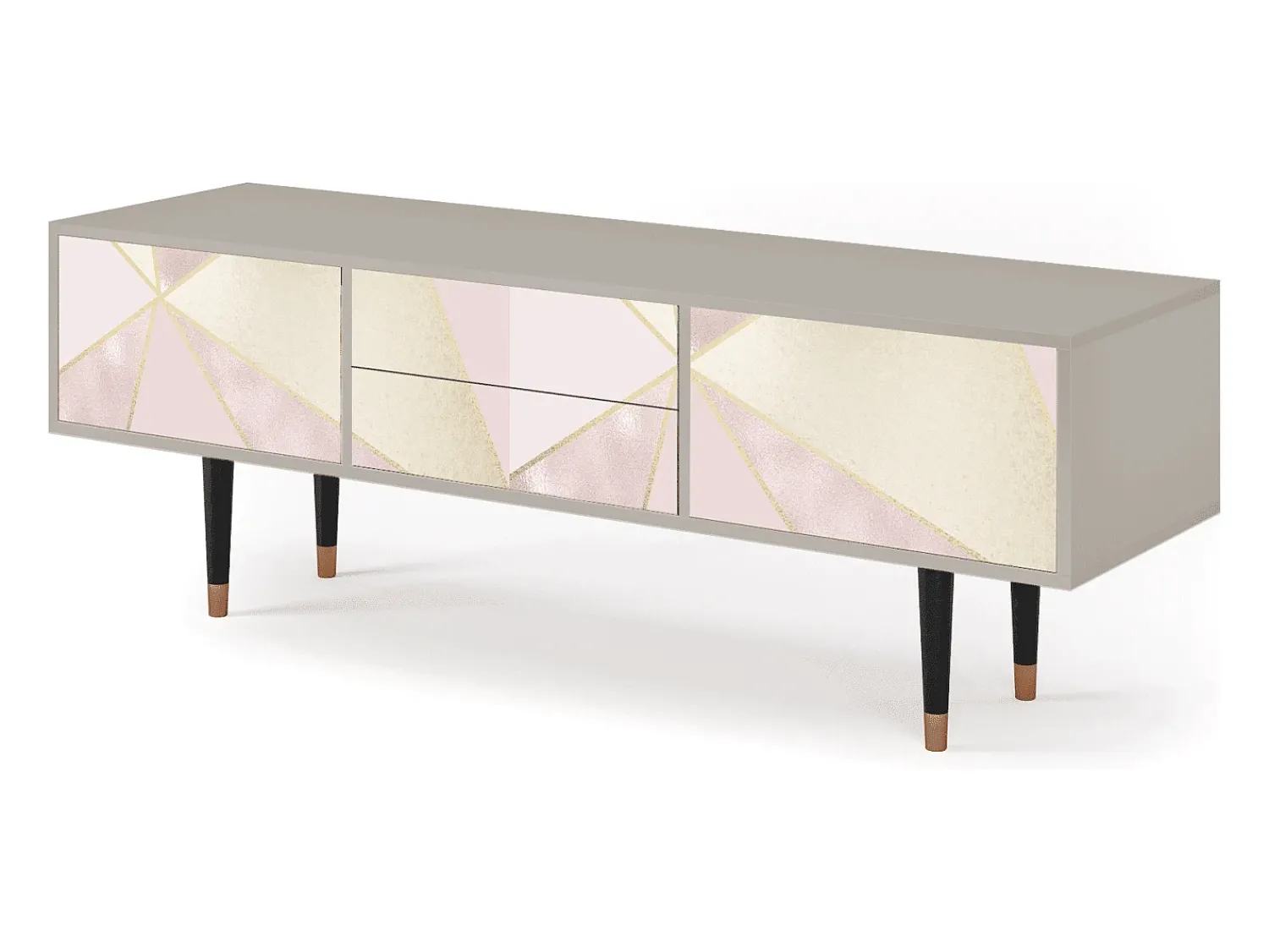 Móvel De Tv* Mueble de TV - 170х59х48 cm - T4 - Cosmopolitan Diva, Areia Bege