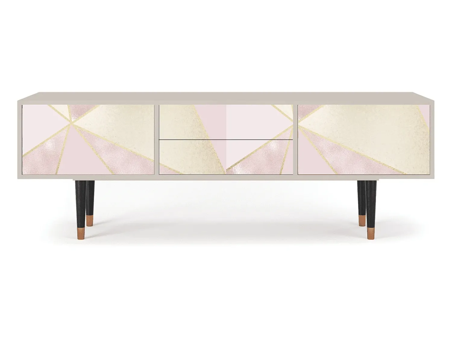 Móvel De Tv* Mueble de TV - 170х59х48 cm - T4 - Cosmopolitan Diva, Areia Bege