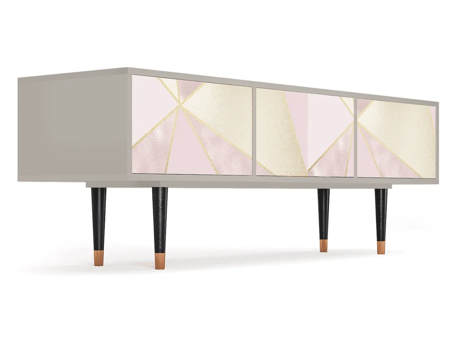 Móvel De Tv* Mueble de TV - 170х59х48 cm - T4 - Cosmopolitan Diva, Areia Bege