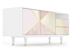 Mueble de TV - 125х56х41 cm - T7 - Cosmopolitan Diva, Branco^ Móvel De Tv