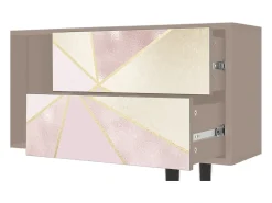 Discount Mueble de TV - 170х69х48 cm - T1 - Cosmopolitan Diva, Latte Bege