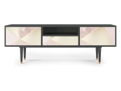 Móvel De Tv* Mueble de TV - 170х59х41 cm - T6 - Cosmopolitan Diva, Antracite Cinza antracite