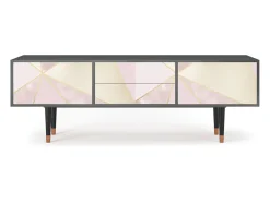 Móvel De Tv| Mueble de TV - 170х59х48 cm - T4 - Cosmopolitan Diva, Antracite Cinza antracite