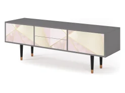 Móvel De Tv* Mueble de TV - 170х59х48 cm - T4 - Cosmopolitan Diva, Cinza Cinzento