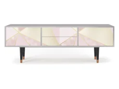 Móvel De Tv* Mueble de TV - 170х59х48 cm - T4 - Cosmopolitan Diva, Cinza Cinzento