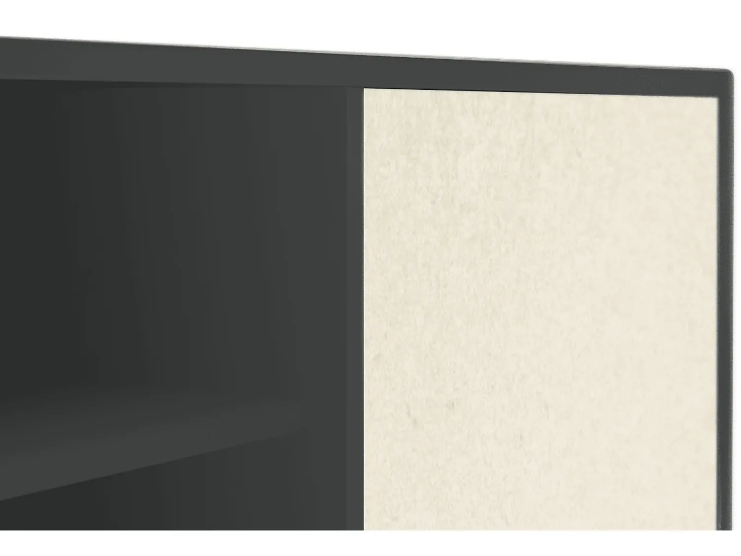 Móvel De Tv* Mueble de TV - 170х69х48 cm - T2 - Cosmopolitan Diva, Antracite Cinza antracite