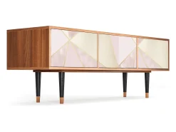 Mueble de TV - 170х59х48 cm - T4 - Cosmopolitan Diva, Nogueira^ Móvel De Tv