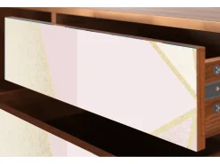 Mueble de TV - 170х59х48 cm - T4 - Cosmopolitan Diva, Nogueira^ Móvel De Tv