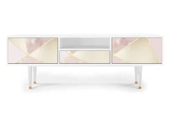Móvel De Tv* Mueble de TV - 170х59х41 cm - T6 - Cosmopolitan Diva, Branco Bege