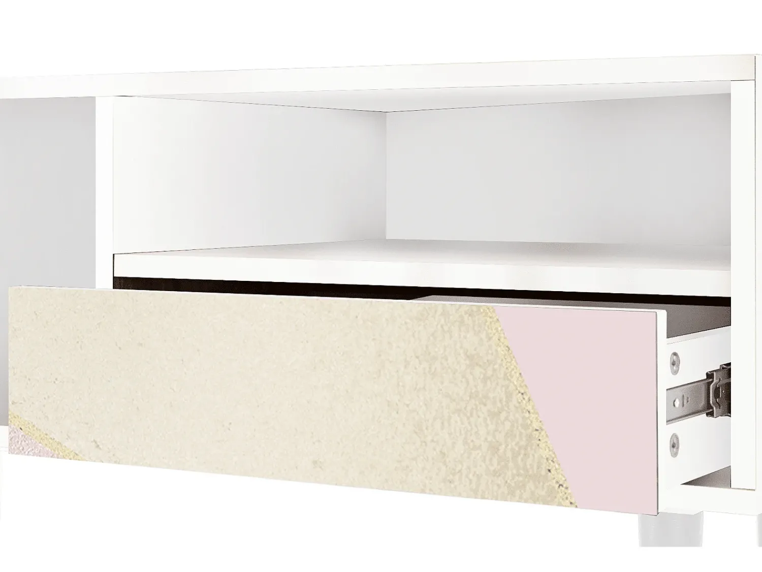 Mueble de TV - 115х59х48 cm - T3 - Cosmopolitan Diva, Branco^ Móvel De Tv