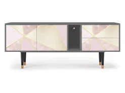 Mueble de TV - 170х69х48 cm - T1 - Cosmopolitan Diva, Cinza^ Móvel De Tv