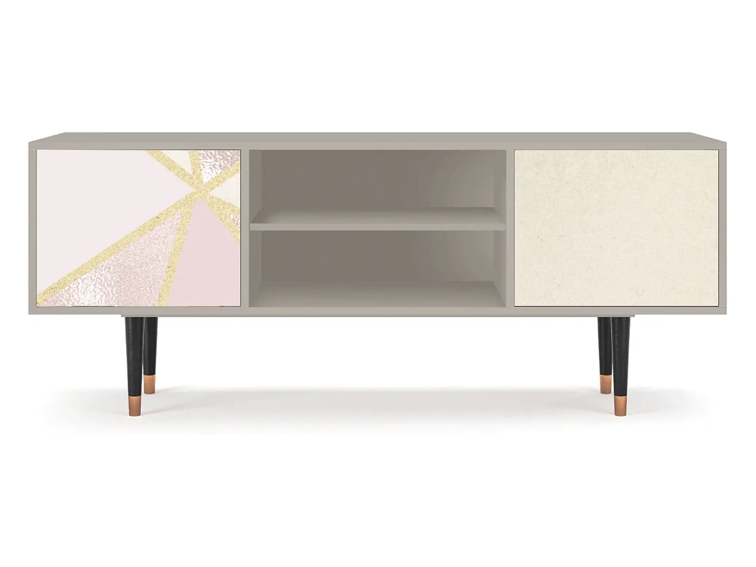 Móvel De Tv* Mueble de TV - 170х69х48 cm - T2 - Cosmopolitan Diva, Areia Bege