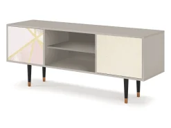 Móvel De Tv* Mueble de TV - 170х69х48 cm - T2 - Cosmopolitan Diva, Areia Bege