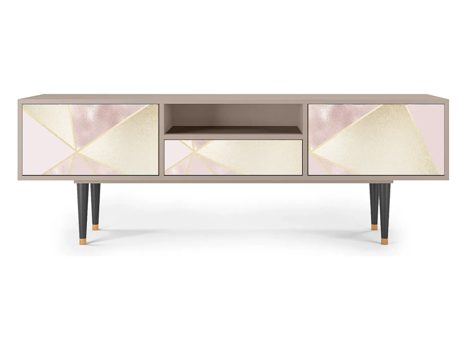 Móvel De Tv| Mueble de TV - 170х59х41 cm - T6 - Cosmopolitan Diva, Latte Bege