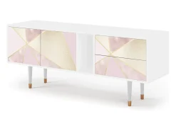 Clearance Mueble de TV - 170х69х48 cm - T1 - Cosmopolitan Diva, Branco Bege