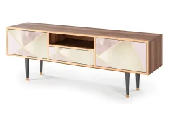 Clearance Mueble de TV - 170х59х41 cm - T6 - Cosmopolitan Diva, Nogueira Castanho