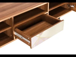 Clearance Mueble de TV - 170х59х41 cm - T6 - Cosmopolitan Diva, Nogueira Castanho
