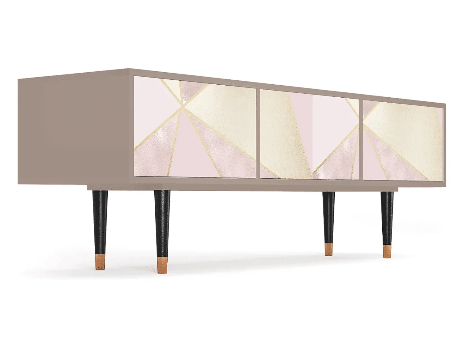 Móvel De Tv| Mueble de TV - 170х59х48 cm - T4 - Cosmopolitan Diva, Latte Bege