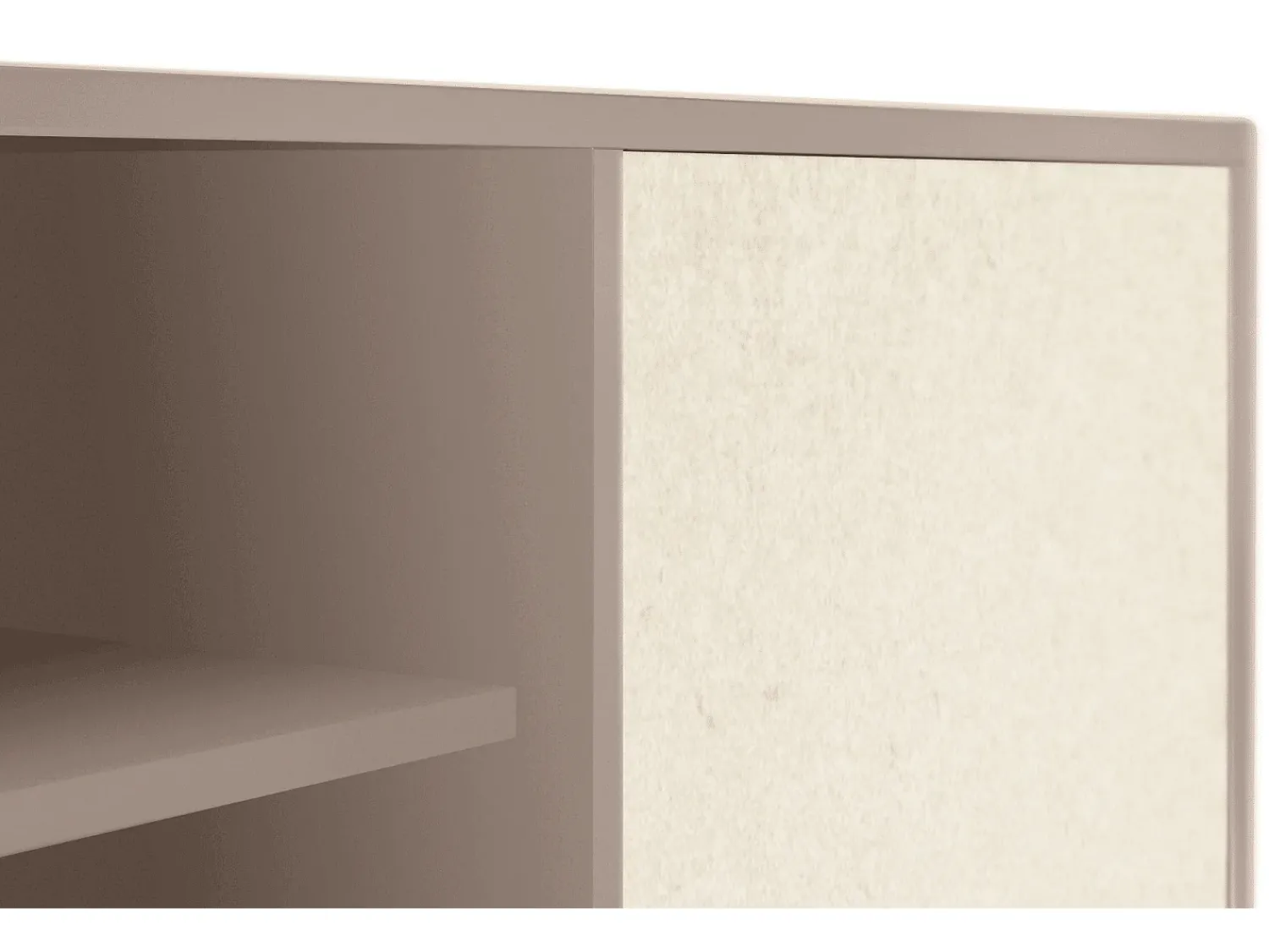 Móvel De Tv| Mueble de TV - 170х69х48 cm - T2 - Cosmopolitan Diva, Latte Bege
