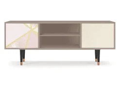 Móvel De Tv| Mueble de TV - 170х69х48 cm - T2 - Cosmopolitan Diva, Latte Bege