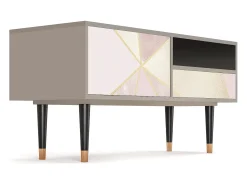 New Mueble de TV - 115х59х48 cm - T3 - Cosmopolitan Diva, Areia Bege