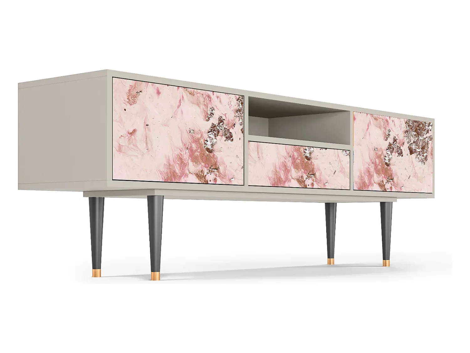 Sale Mueble de TV - 170х59х41 cm - T6 - Cotton Candy, Areia Bege