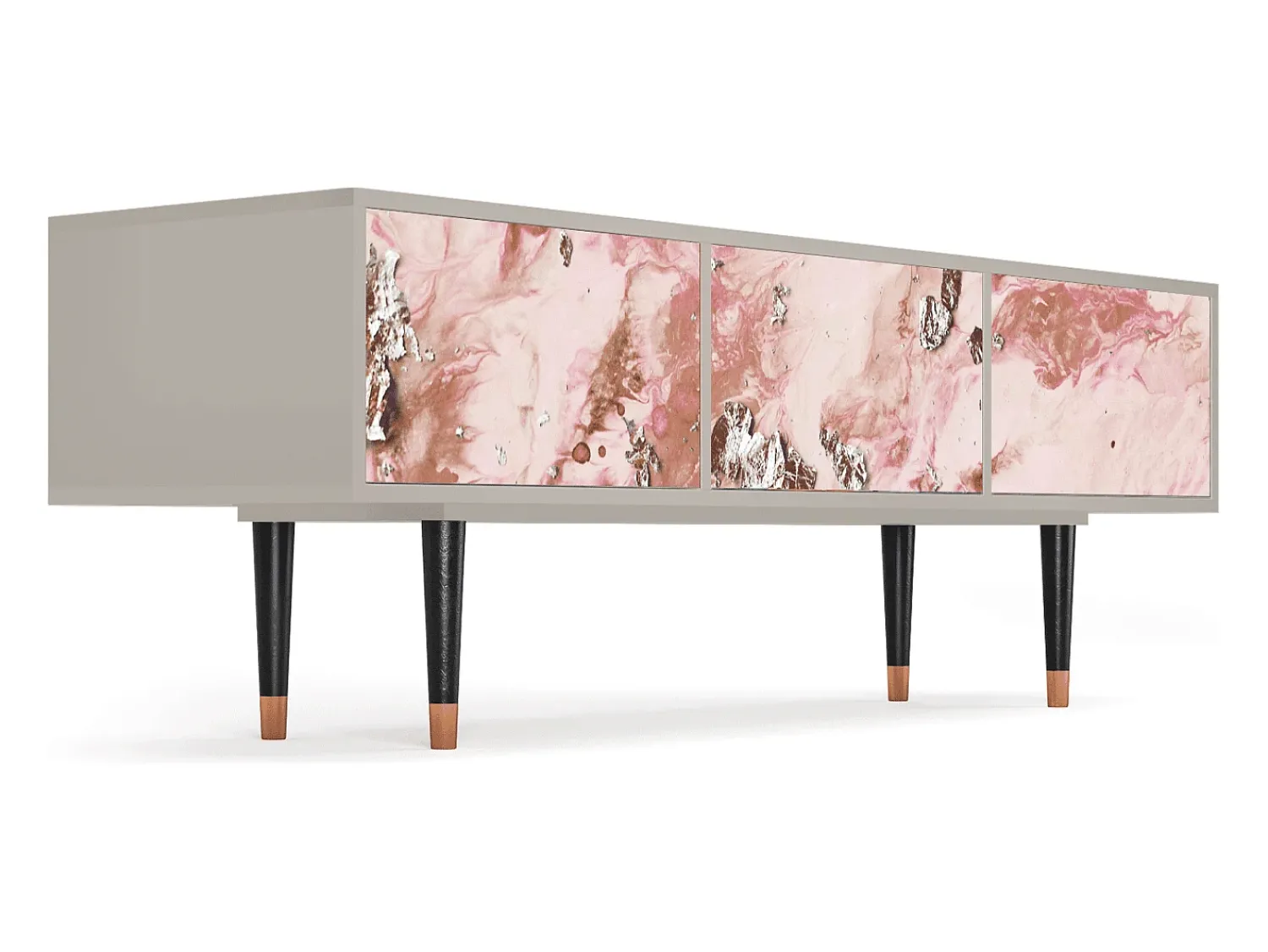 Móvel De Tv* Mueble de TV - 170х59х48 cm - T4 - Cotton Candy, Areia Bege