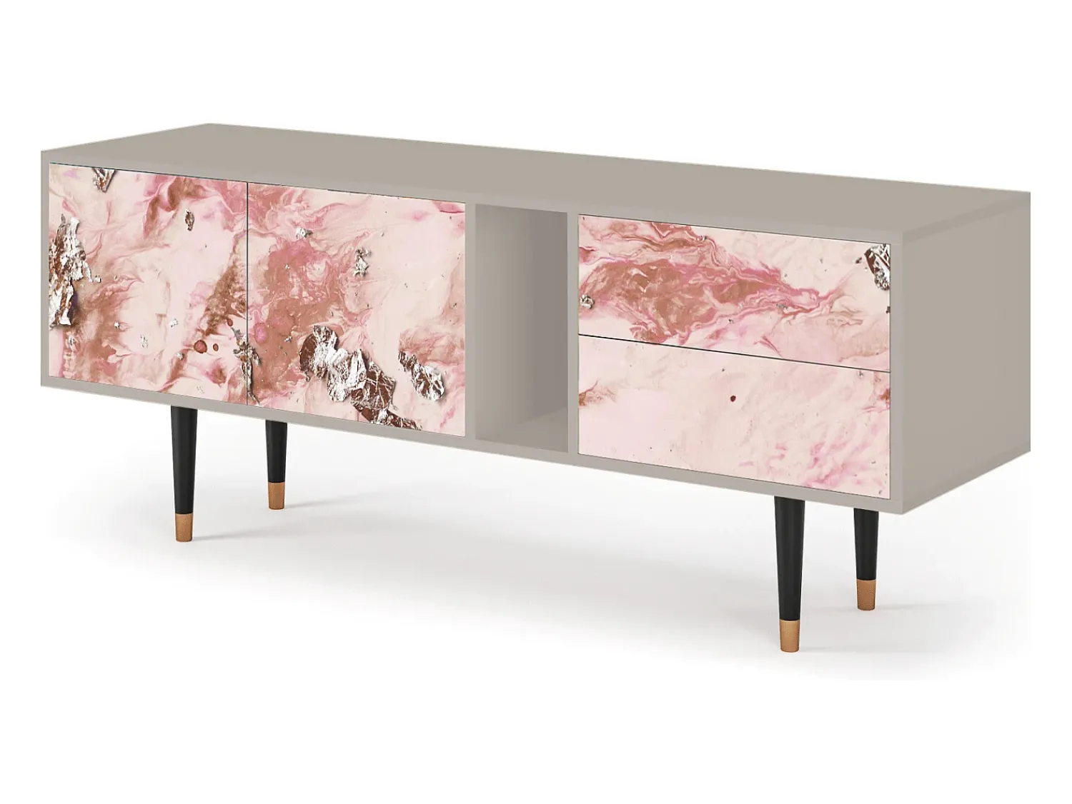 Móvel De Tv* Mueble de TV - 170х69х48 cm - T1 - Cotton Candy, Areia Bege