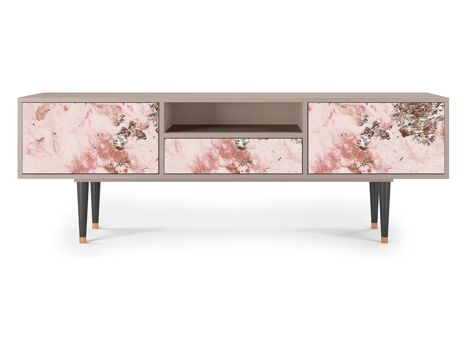 Mueble de TV - 170х59х41 cm - T6 - Cotton Candy, Latte^ Móvel De Tv