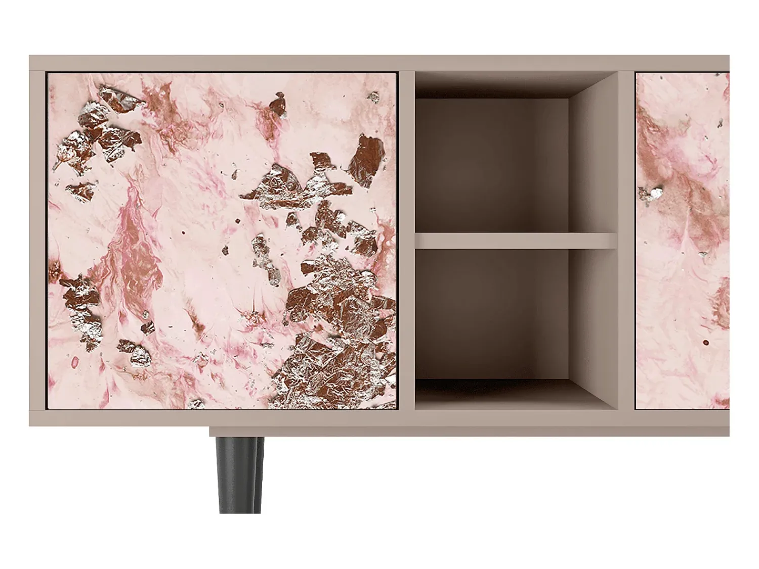 Mueble de TV - 150х69х41 cm - T5 - Cotton Candy, Latte^ Móvel De Tv
