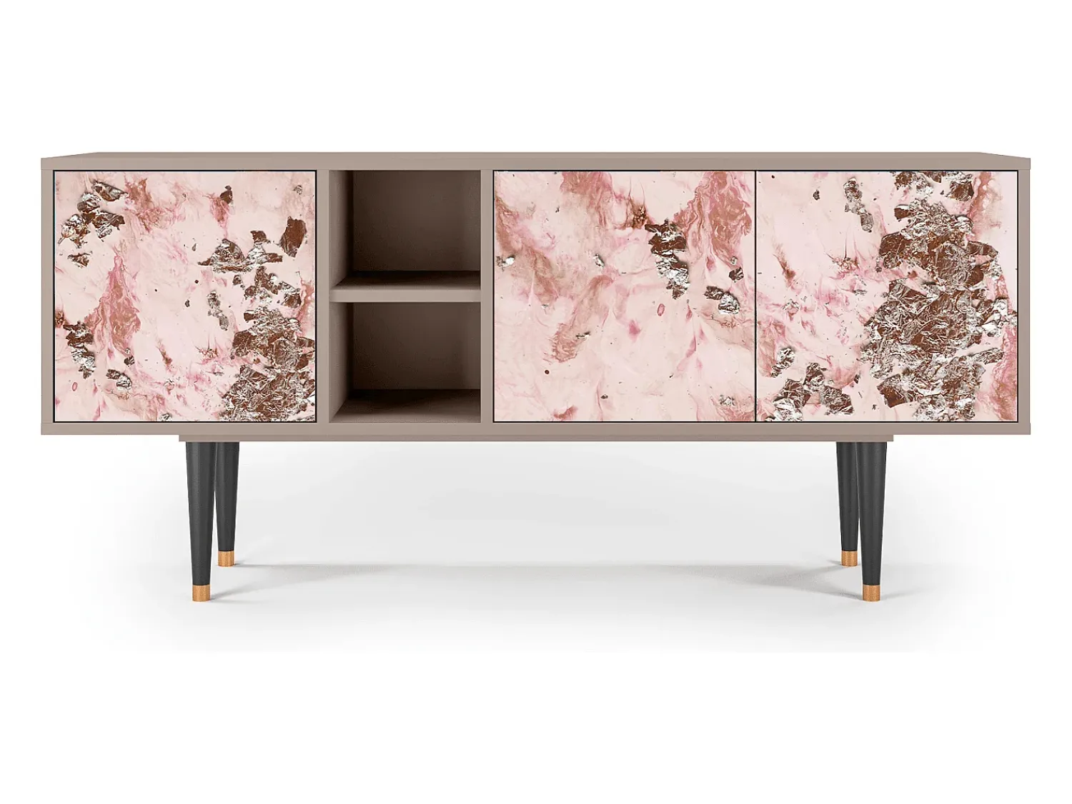 Mueble de TV - 150х69х41 cm - T5 - Cotton Candy, Latte^ Móvel De Tv