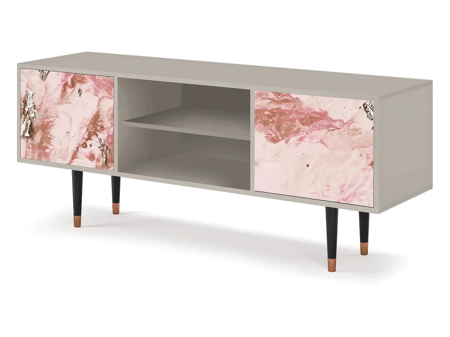Móvel De Tv* Mueble de TV - 170х69х48 cm - T2 - Cotton Candy, Areia Bege