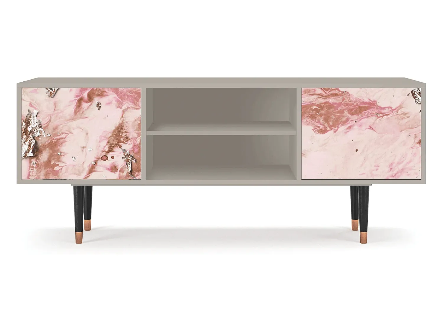 Móvel De Tv* Mueble de TV - 170х69х48 cm - T2 - Cotton Candy, Areia Bege