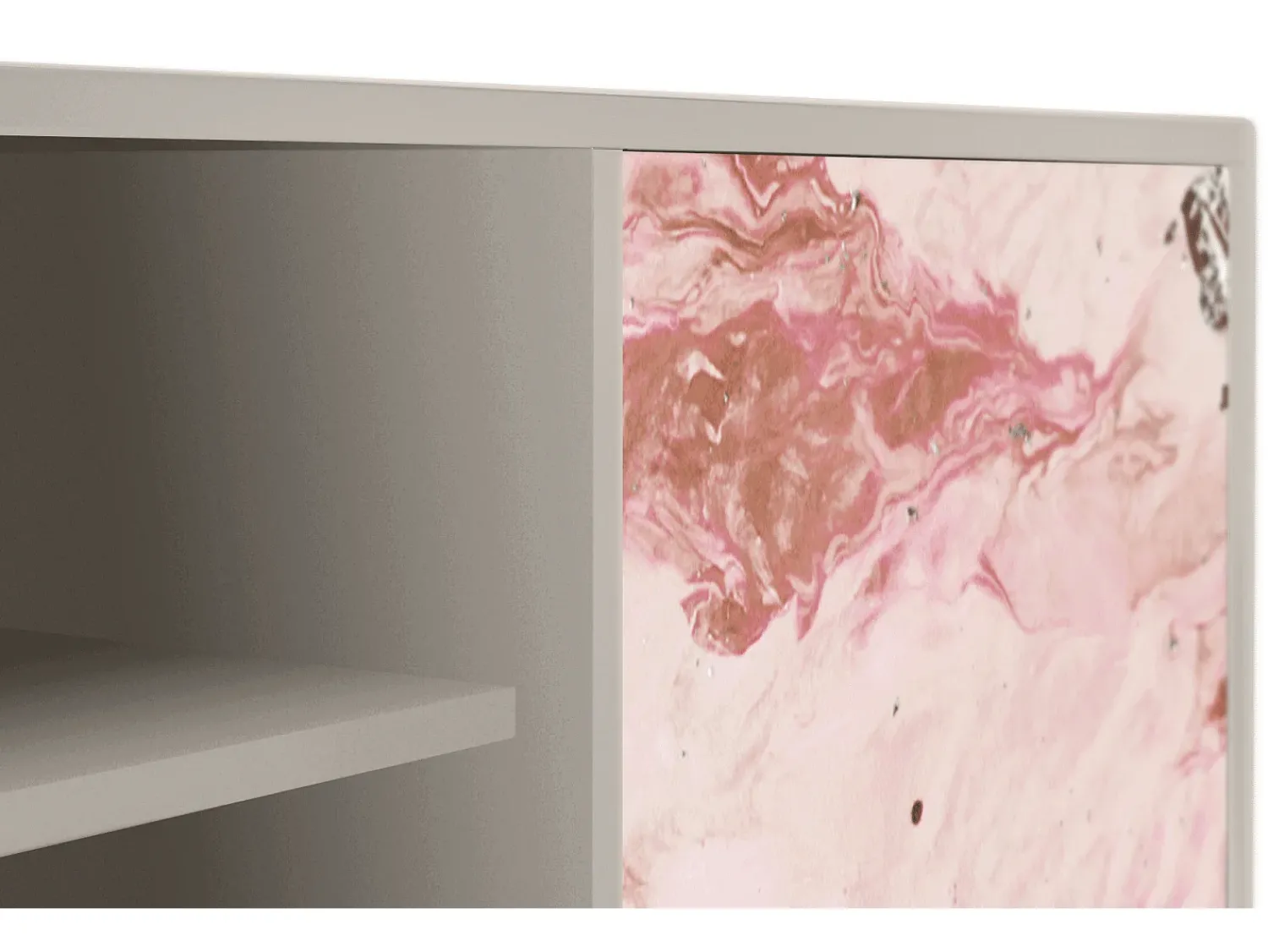 Móvel De Tv* Mueble de TV - 170х69х48 cm - T2 - Cotton Candy, Areia Bege