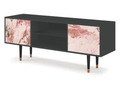 Online Mueble de TV - 170х69х48 cm - T2 - Cotton Candy, Antracite Cinza antracite