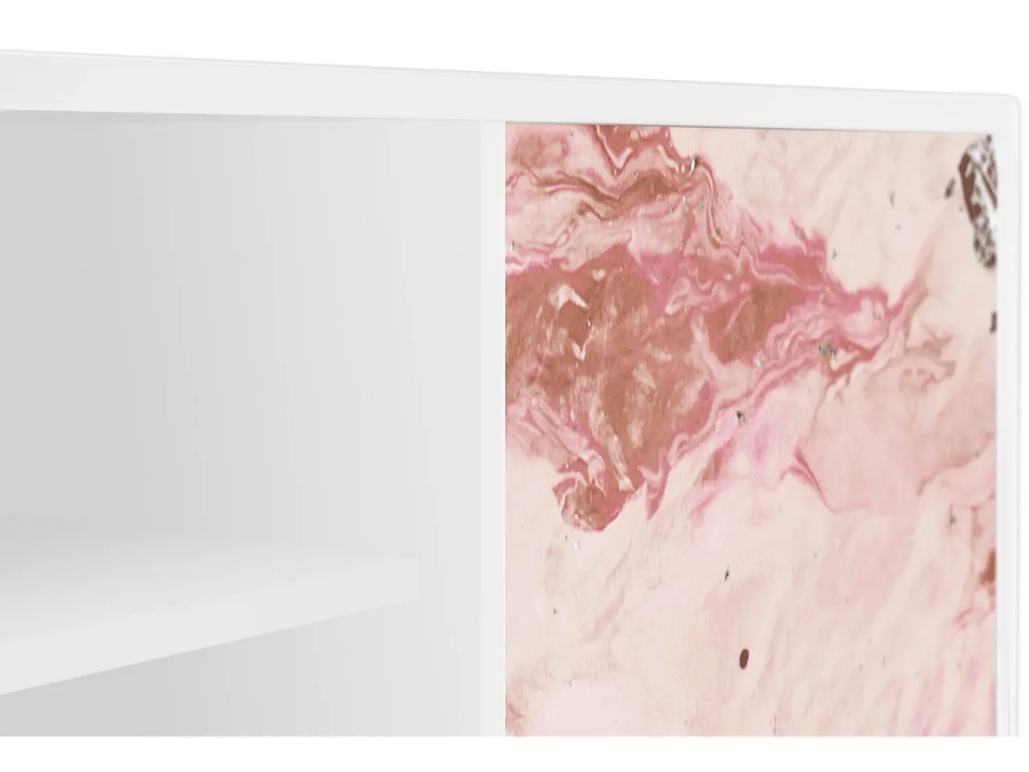 Móvel De Tv| Mueble de TV - 170х69х48 cm - T2 - Cotton Candy, Branco Bege