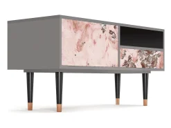 Mueble de TV - 115х59х48 cm - T3 - Cotton Candy, Cinza^ Móvel De Tv
