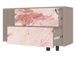 Hot Mueble de TV - 170х69х48 cm - T1 - Cotton Candy, Latte Bege