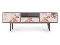 Móvel De Tv| Mueble de TV - 170х59х41 cm - T6 - Cotton Candy, Cinza Cinzento