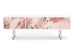 New Mueble de TV - 170х59х48 cm - T4 - Cotton Candy, Branco Bege