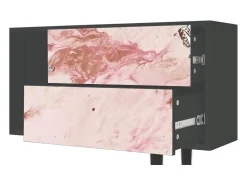 Móvel De Tv* Mueble de TV - 170х69х48 cm - T1 - Cotton Candy, Antracite Cinza antracite