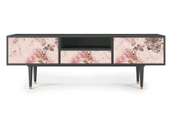 Móvel De Tv| Mueble de TV - 170х59х41 cm - T6 - Cotton Candy, Antracite Cinza antracite