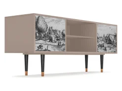 Mueble de TV - 170х69х48 cm - T2 - Country Village, Latte^ Móvel De Tv