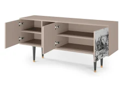 Mueble de TV - 150х69х41 cm - T5 - Country Village, Latte^ Móvel De Tv