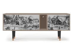 Mueble de TV - 170х69х48 cm - T1 - Country Village, Latte^ Móvel De Tv