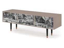 Mueble de TV - 170х59х48 cm - T4 - Country Village, Latte^ Móvel De Tv
